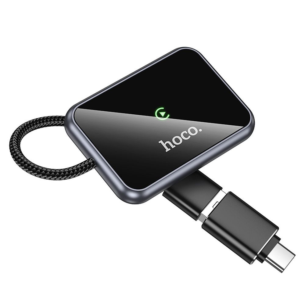 Wireless CarPlay adapter Hoco USB A / USB C HU1 black
