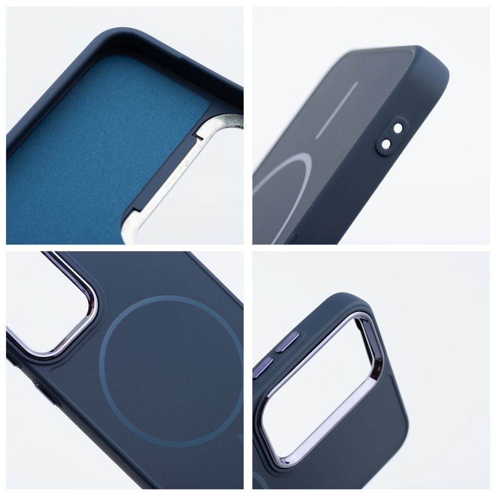 26c2a5bd08cf2445d5a81f8d69490608 FRAME MAG COVER Case compatible with MagSafe for SAMSUNG A55 navy blue