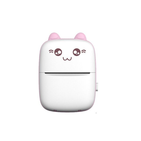 Portable mini termic printer for photos C9 pink