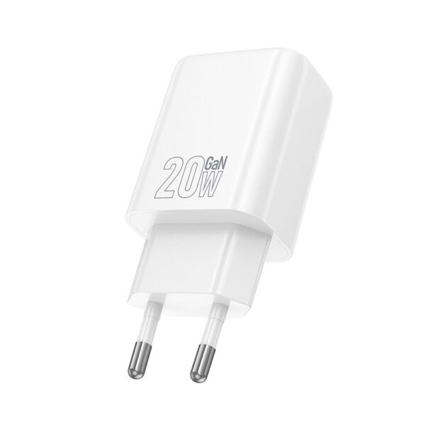 HOCO wall charger USB A + Type C PD QC3.0 3A 20W N61 white