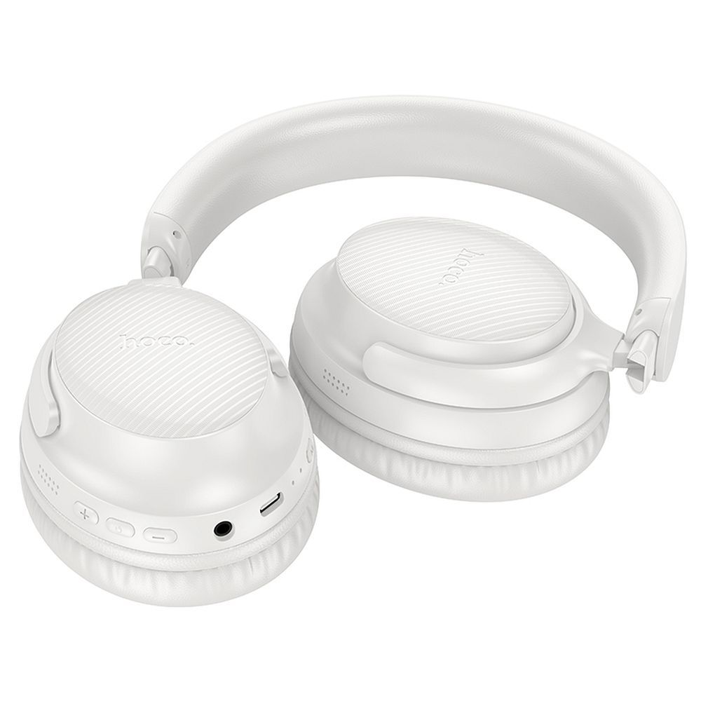 2a37fa3056ea7b5284559025349c8412 HOCO wire headphones bluetooth W53 morning mist white