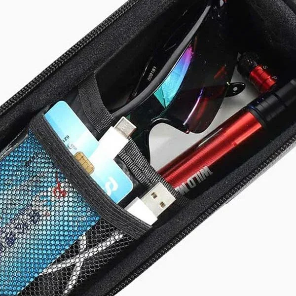 WILDMAN traveling bag for bike frame with zipper 1L (4 "- 7") XS2 black