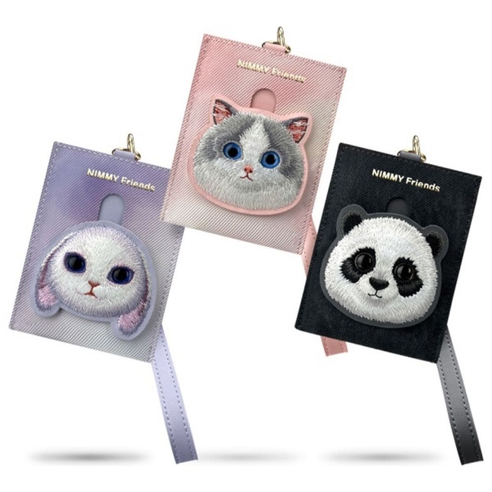 2c64420314c38305de7cb8693727f1c5 NIMMY card wallet BIG EYED PET 2.0 Rabbit purple
