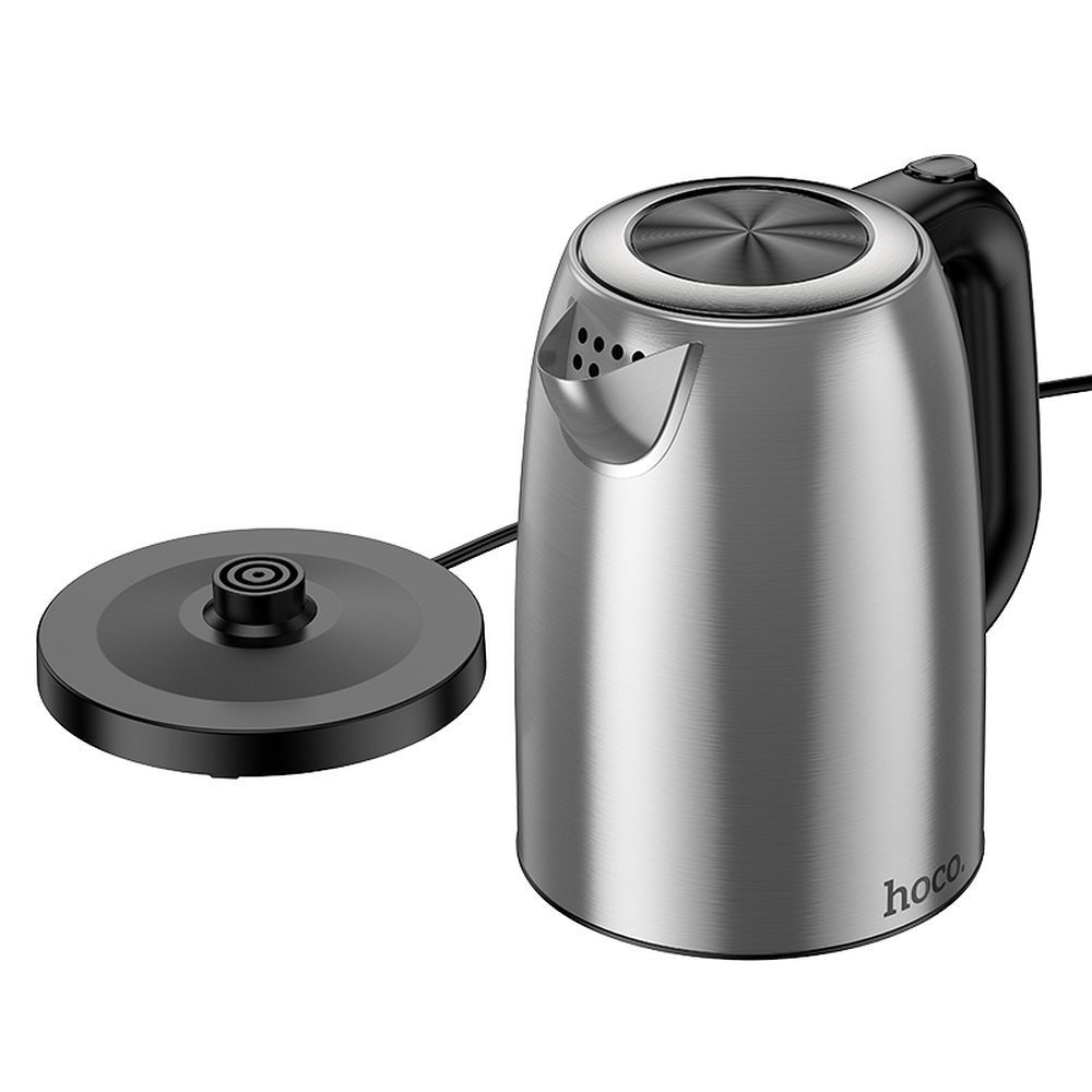 2d1ec03380e65fd12d7270fca13831ba Stainless steel electric kettle Hoco 1,7L HE12 stainless steel