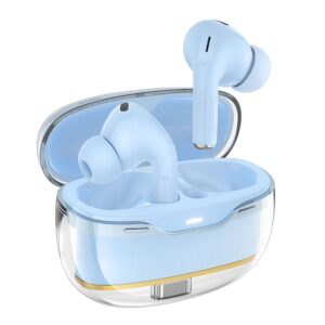 EOL HOCO wireless earphones bluetooth TWS EW54 blue