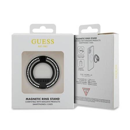 GUESS ring stand GUMRSALDGK (Rhinestones) black