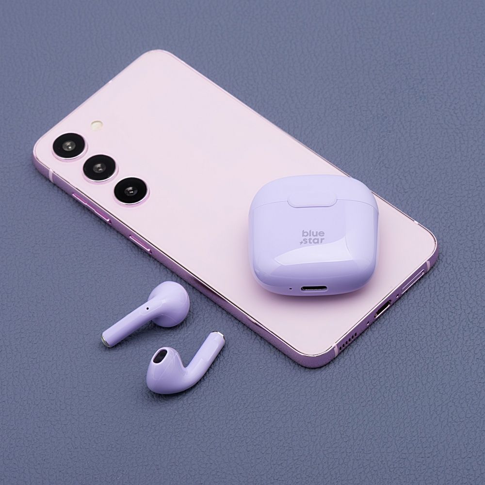 3532751551125418621086c72fdb667e Wireless earbuds Blue Star FI7 TWS purple