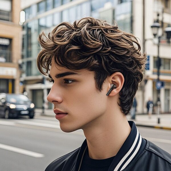 HOCO wireless earphones bluetooth TWS EQ15 black