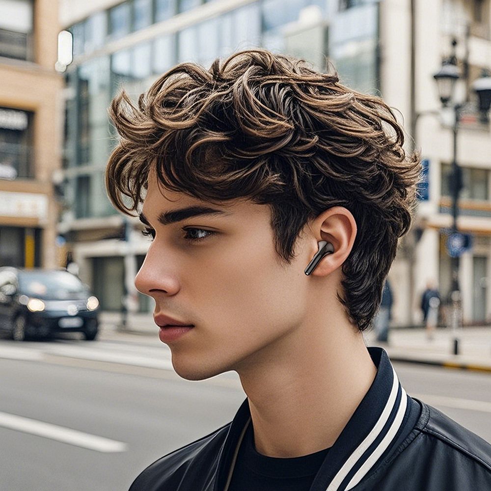 HOCO wireless earphones bluetooth TWS EQ15 black