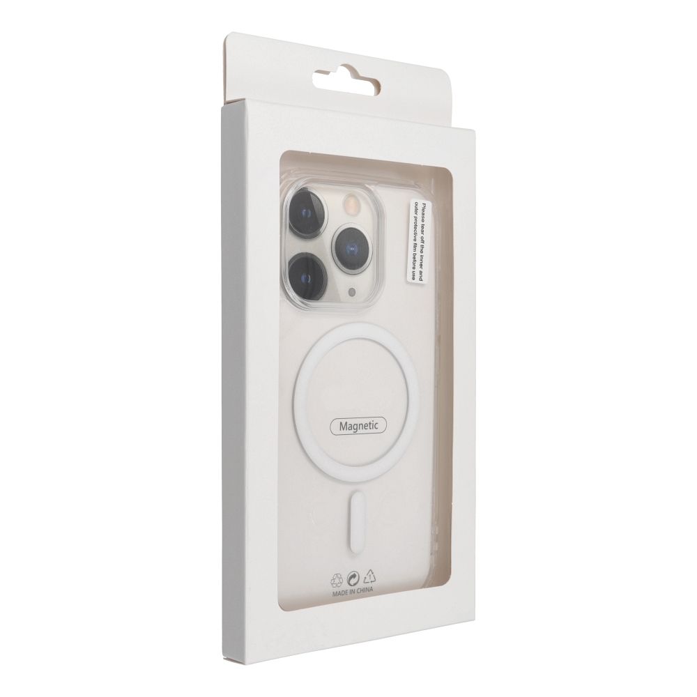 Drop Glue Colorful Ring Mag Cover compatible with MagSafe for IPHONE 17 grey