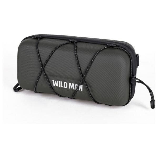 WILDMAN traveling bag for bike handlebars with zipper 2L GD8 green