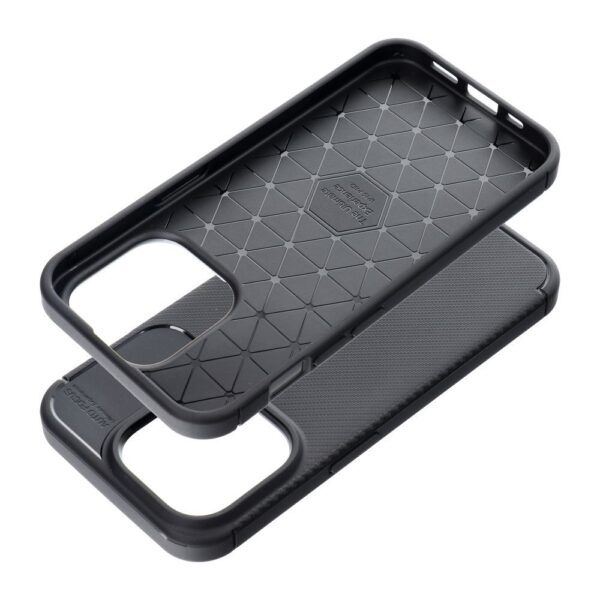 Case CARBON PREMIUM for IPHONE 15 Pro black