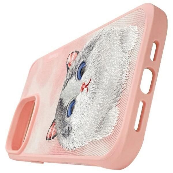 NIMMY case BIG EYED PET 2.0 Cat for IPHONE 15 Pro pink