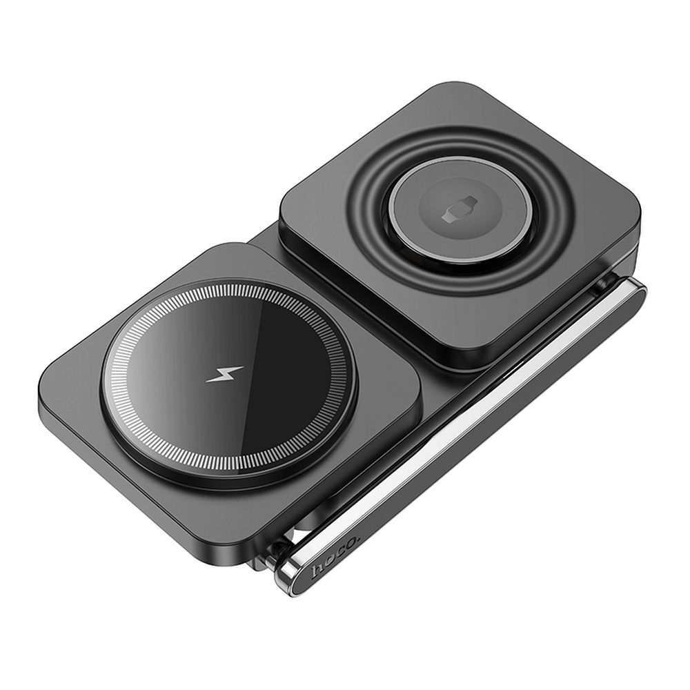 HOCO wireless charger 3in1 compatible with MagSafe 15W CQ10 black