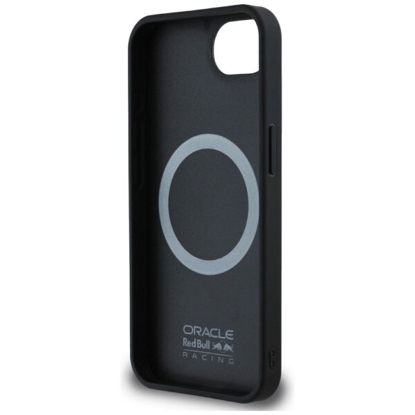 3d5956c276d22593aabed15010af3892 RED BULL case for IPHONE 16e (SE 4 2025) compatible with MagSafe RBHMPSE424PUMEVR (Meshed PU Logo and Red Ring) navy