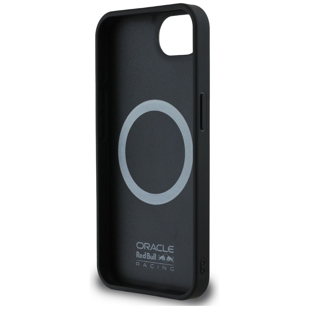 3d5956c276d22593aabed15010af3892 RED BULL case for IPHONE 16e (SE 4 2025) compatible with MagSafe RBHMPSE424PUMEVR (Meshed PU Logo and Red Ring) navy