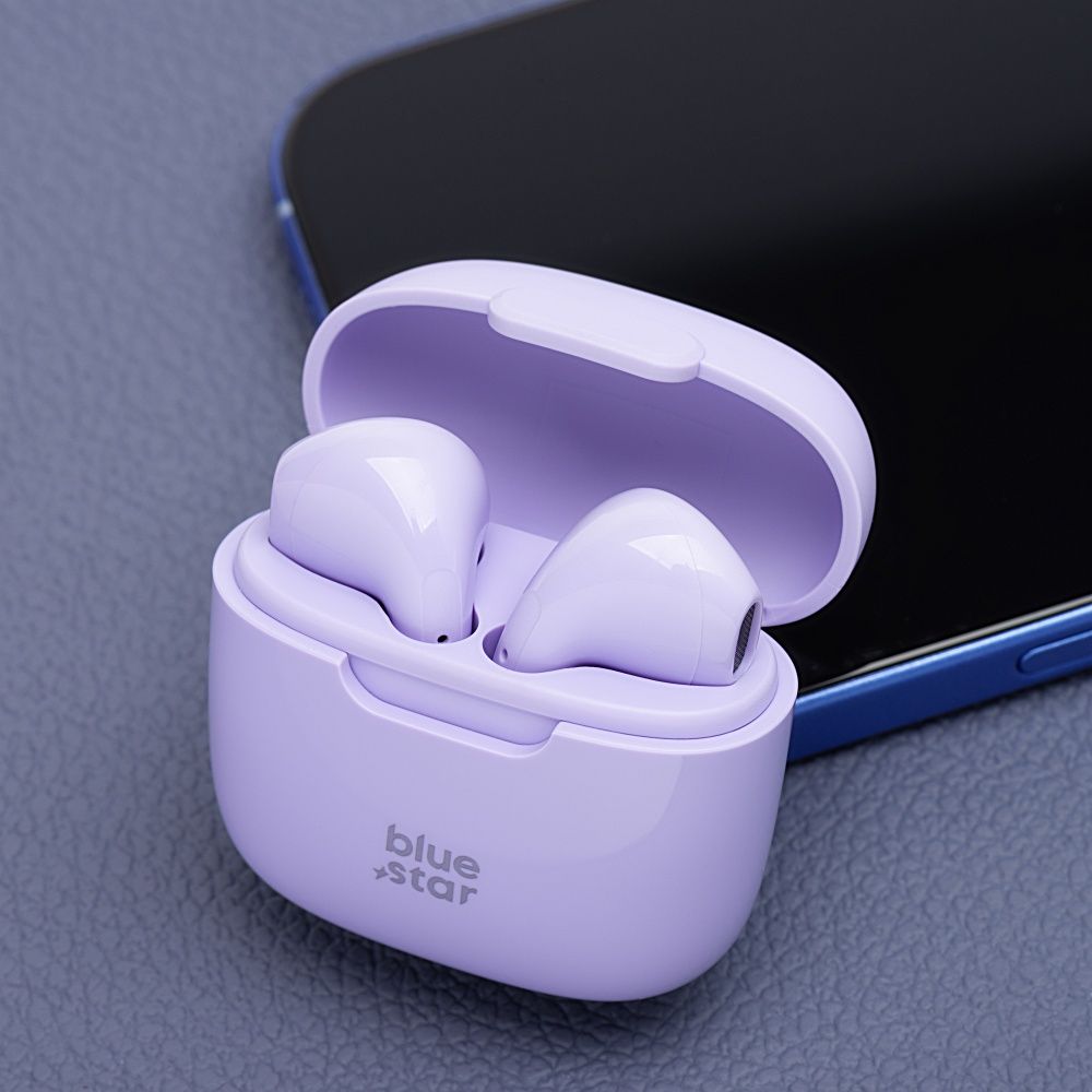 3e4f27044f7461e3a0a1601fa1d4c375 Wireless earbuds Blue Star FI7 TWS purple