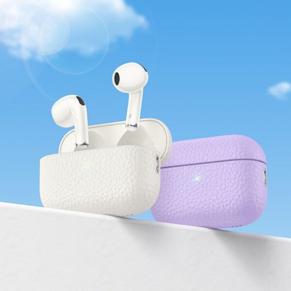 3f37edeb302871896e1aecbaf9d55096 HOCO wireless earphones bluetooth TWS EQ15 purple