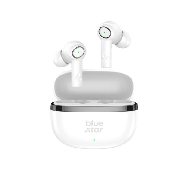 Wireless earbuds Blue Star AC20C TWS ENC white