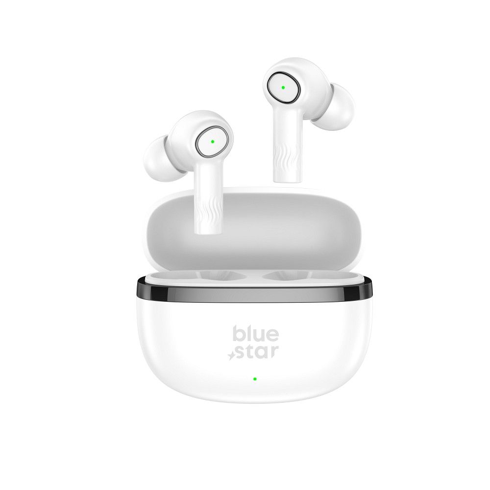Wireless earbuds Blue Star AC20C TWS ENC white