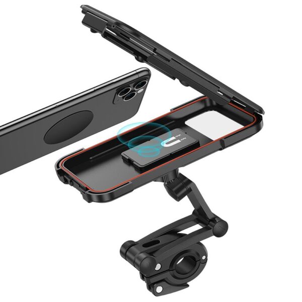 Phone holder for bike / motorcycle Hoco CA101 black