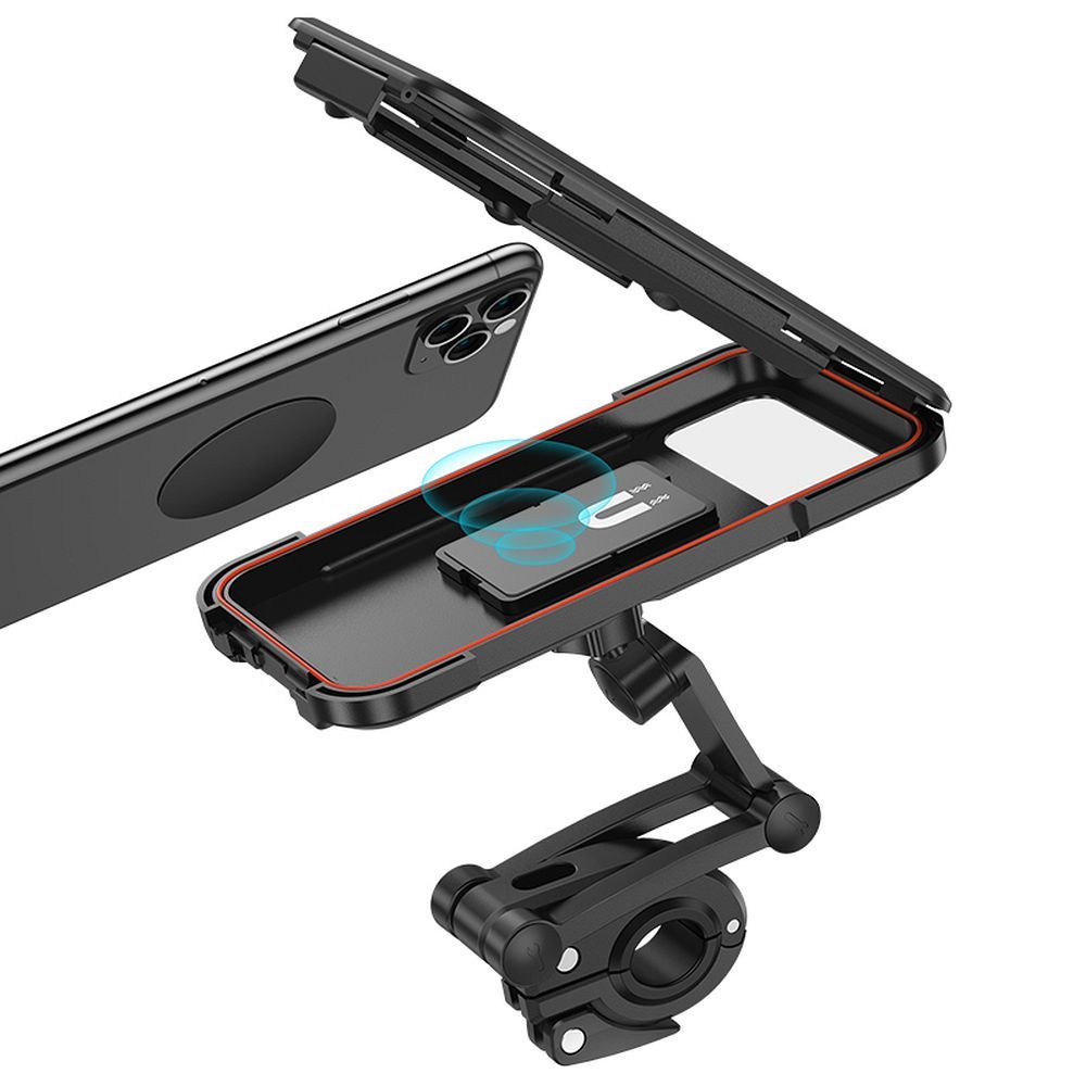 Phone holder for bike / motorcycle Hoco CA101 black