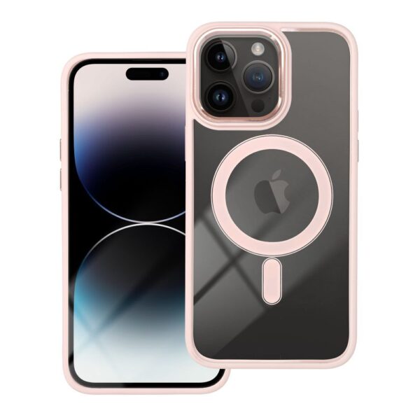 COLOR EDGE MAG COVER case compatible with MagSafe for SAMSUNG A17 pink