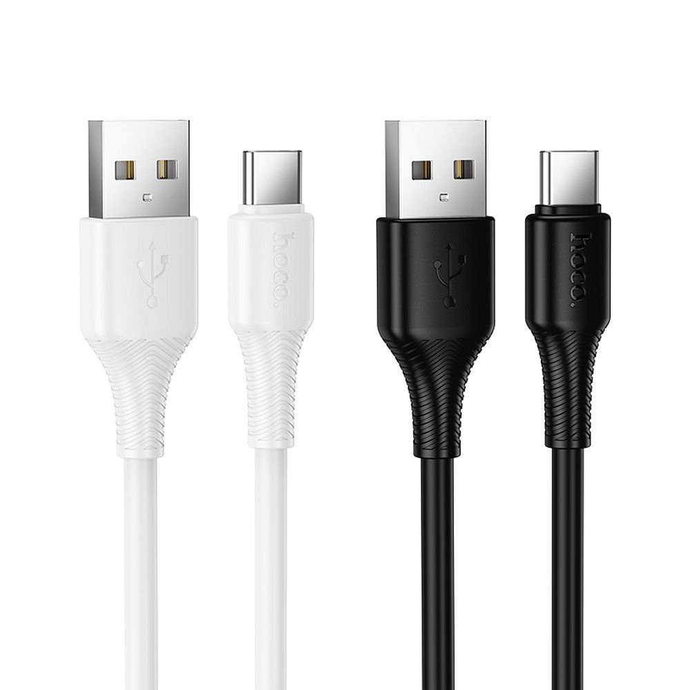 Cable USB A to USB C Hoco 3A 1 m X120 black