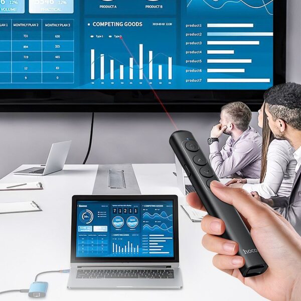 Wireless laser presenter Hoco bluetooth GM200 black
