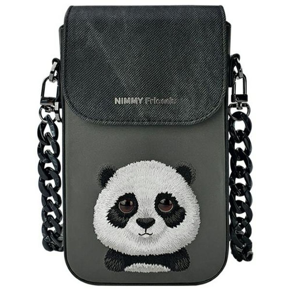434e3f3b2bbb7ef5da035aa7bc5adc1d NIMMY set 3in1 phone bag + wallet + gps cover BIG EYED PET 2.0 Panda black