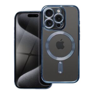 ELECTRO MAG COVER case compatible with MagSafe for SAMSUNG A07 titanium blue