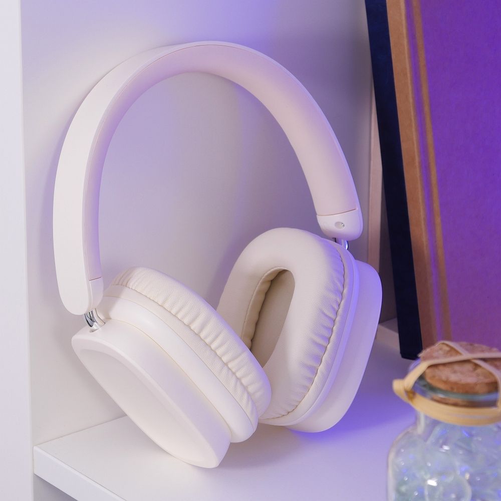 HOCO wireless headphones bluetooth W51 milky white