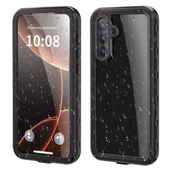 Waterproof case SHELLBOX A56 for SAMSUNG A56 black