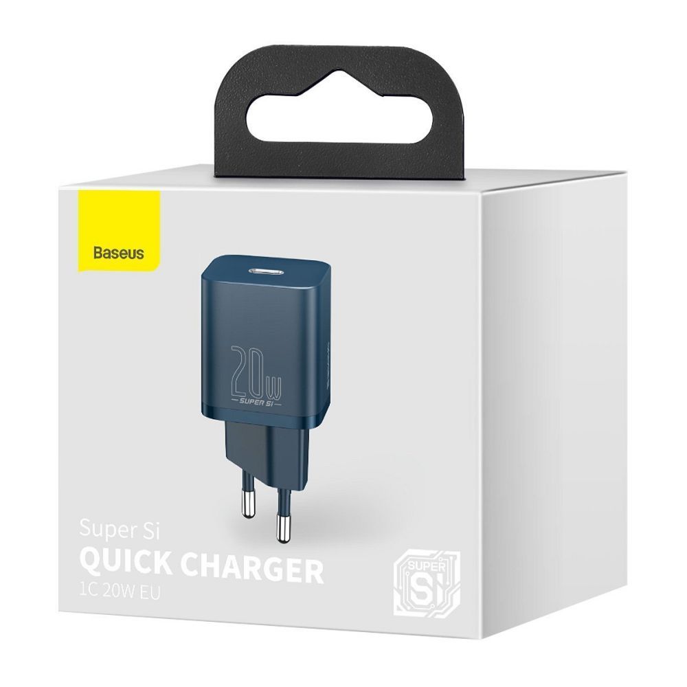 BASEUS charger Type C PD QC3.0 3A 20W CCSUP-B03/CCCJGCE blue