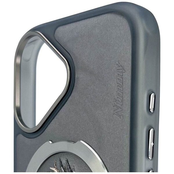 NIMMY case DRAGON compatible with MagSafe for IPHONE 16 gray