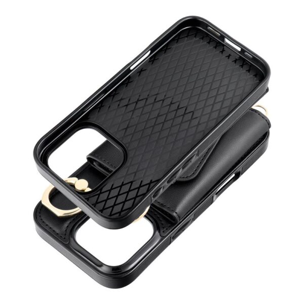 Wallet Case WONDER for IPHONE 13 black