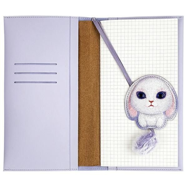 4b01fd2d992b255fb3bcc79e1f263576 NIMMY set 2in1 notebook + pen BIG EYED PET 2.0 Rabbit purple