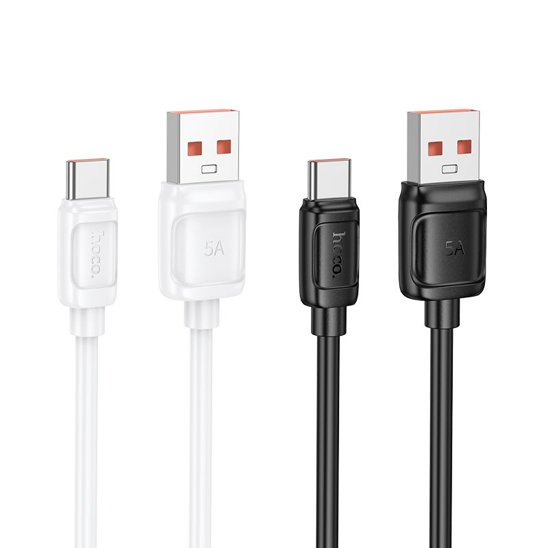 HOCO cable USB A to Type C 100W X115 1 m white