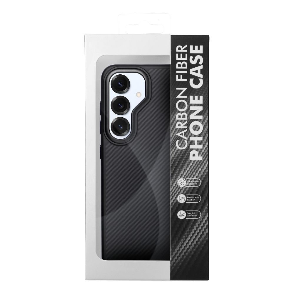 Carbon Elite Mag Cover compatible with MagSafe for SAMSUNG S25 ULTRA black
