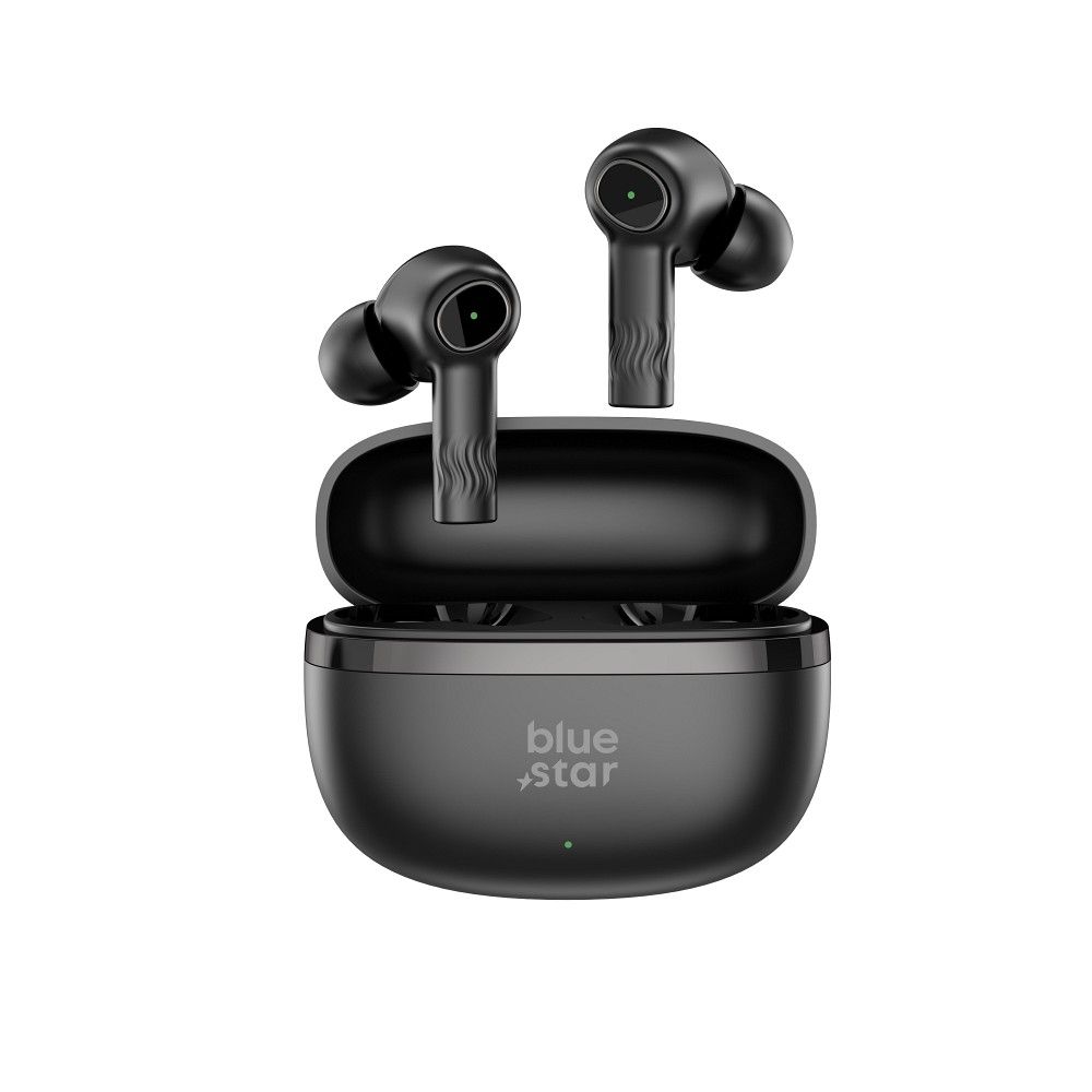 Wireless earbuds Blue Star AC20E TWS ANC + ENC black