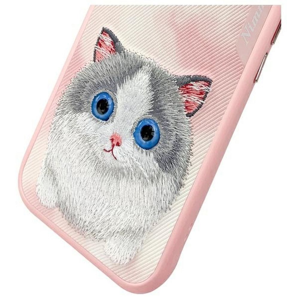NIMMY case BIG EYED PET 2.0 Cat for IPHONE 15 pink