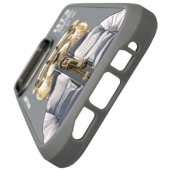 4e8c3ac30f3c0f3f76dce8387e97b913 NIMMY case COOL&CUTE 2.0 Bear for IPHONE 16 Pro Max gray