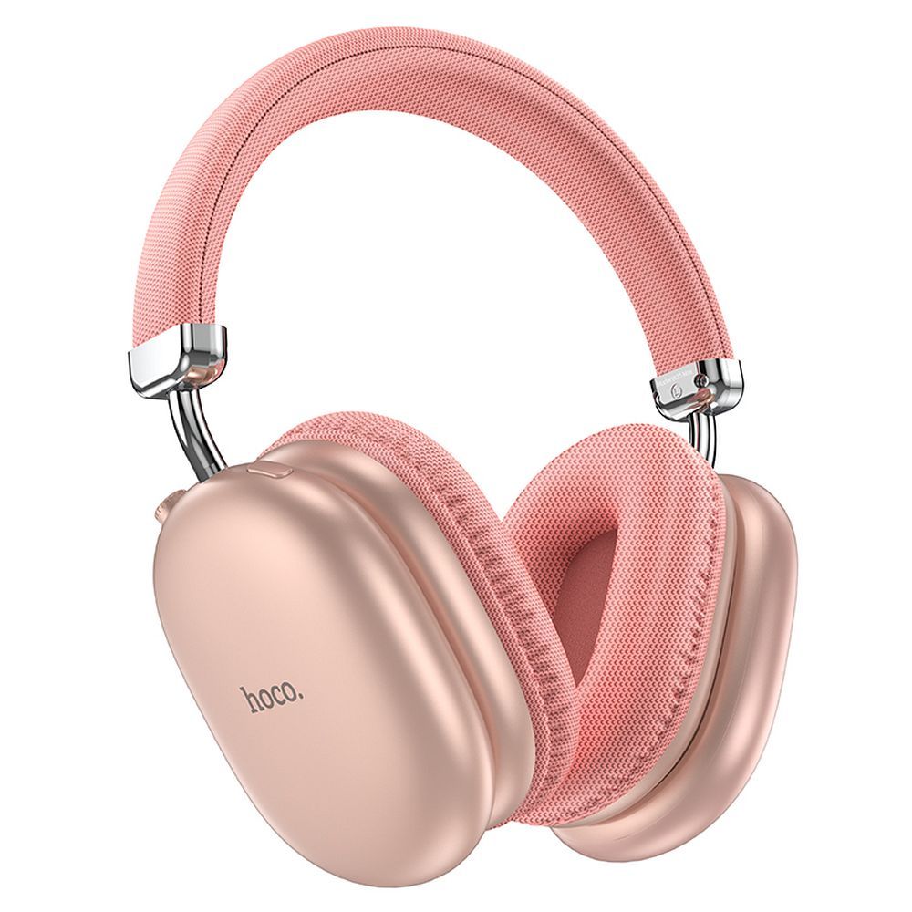 4f59b3c2fc5373a6d584be6c639fbe41 HOCO wireless bluetooth headphones W35 Max pink