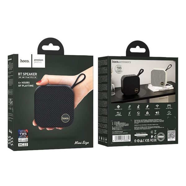 HOCO bluetooth / wireless speaker Auspicious sports HC22 black