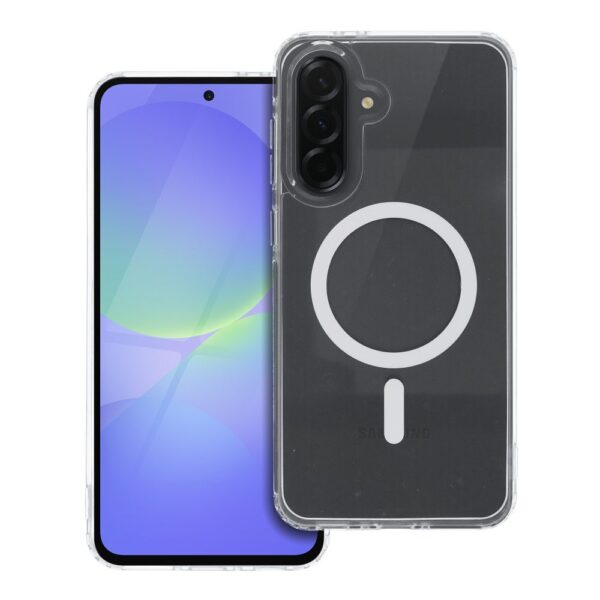 519b09ba037efbd19827425d696b37d8 Drop Glue Colorful Ring Mag Cover compatible with MagSafe for SAMSUNG A36 white