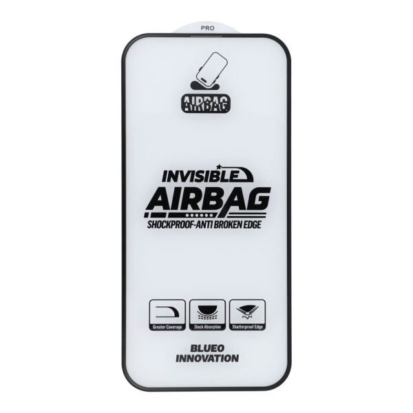 5D Mr. Monkey Glass - Apple iPhone 17 Pro Max black (Airbag Anti-broken)