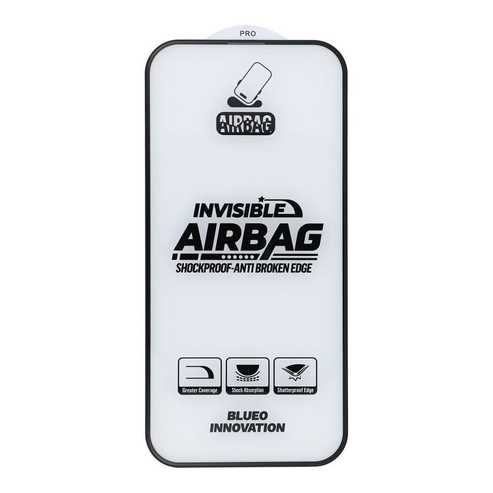 5D Mr. Monkey Glass - Apple iPhone 17 Pro Max black (Airbag Anti-broken)