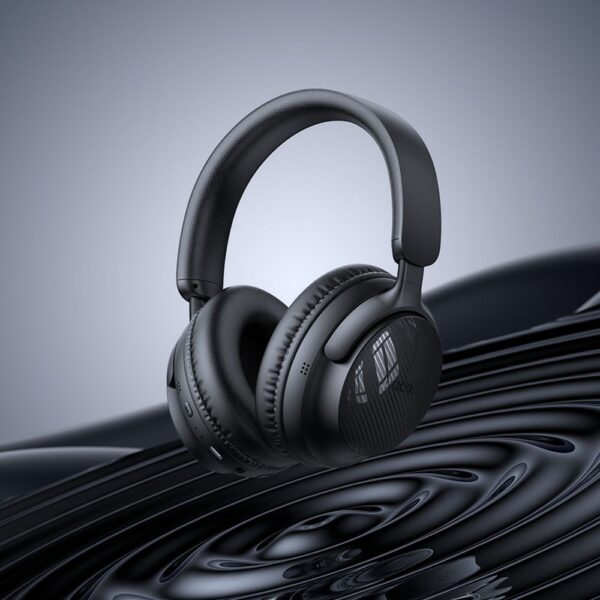 55a49ce99c9e31256dfb46ce9eded55a HOCO wire headphones bluetooth W53 classic black