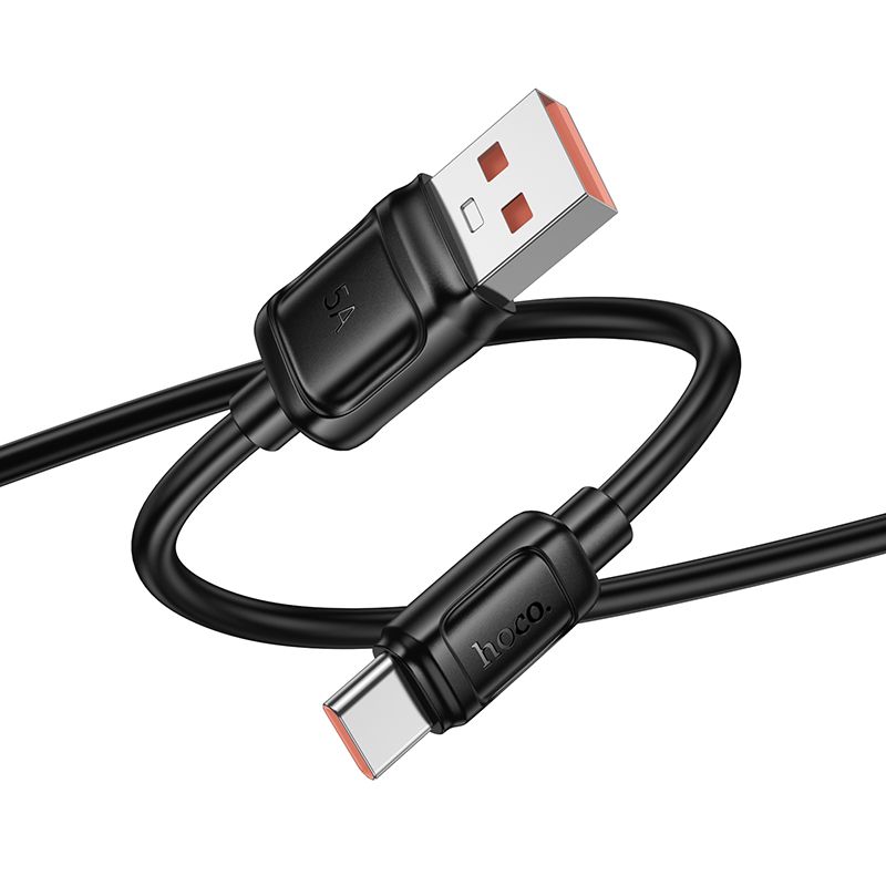 HOCO cable USB A to Type C 100W X115 1 m black