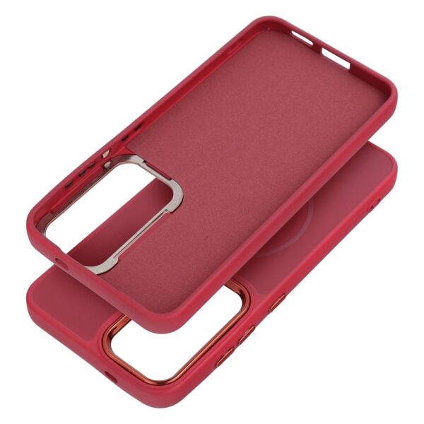 FRAME MAG COVER Case compatible with MagSafe for SAMSUNG A16 5G / A16 4G magenta